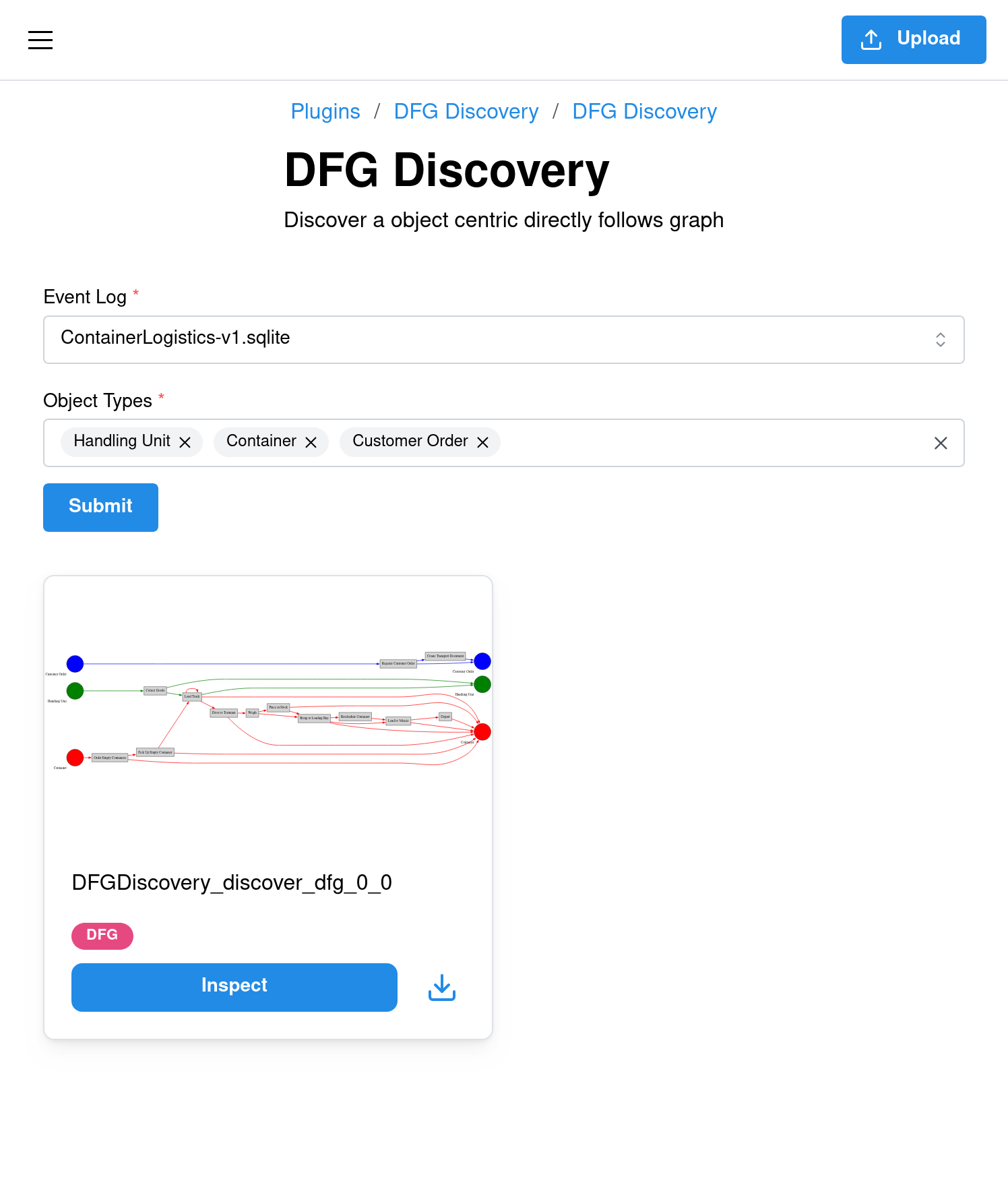 Final DFG discovery Plugin